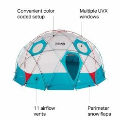 Budget ✔️ Mountain Hardwear Space Station Tent: 15 Person 4 Season ⭐ -Mountain Hardwear Sales ALPRD D13
