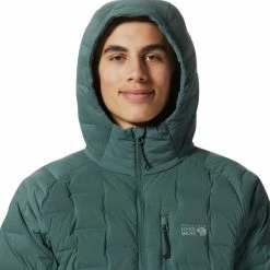 New 😀 Mountain Hardwear StretchDown Hooded Jacket Men's 👍 -Mountain Hardwear Sales BLASPR D3