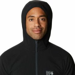 Discount ⌛ Mountain Hardwear Keele Grid Hoodie Men's 😀 -Mountain Hardwear Sales BLA D3 5
