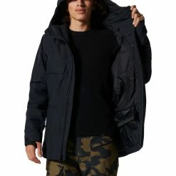 Discount 😍 Mountain Hardwear Cloud Bank GORE TEX LT Insulated Jacket Men's 🔔 -Mountain Hardwear Sales BLA D4 3