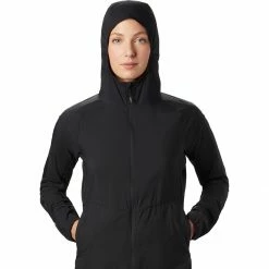 Best Pirce 🔥 Mountain Hardwear Kor Preshell Hooded Jacket Women's 🔔 -Mountain Hardwear Sales BLA D4 39
