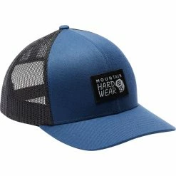 Cheap 😍 Mountain Hardwear MHW Logo Trucker Hat ❤️ -Mountain Hardwear Sales BLUHOR 2