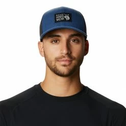 Cheap 😍 Mountain Hardwear MHW Logo Trucker Hat ❤️ -Mountain Hardwear Sales BLUHOR D5