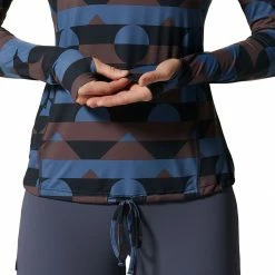 Hot Sale 💯 Mountain Hardwear Crater Lake Long Sleeve Hoodie Women's 🔔 -Mountain Hardwear Sales BLUQUA D4