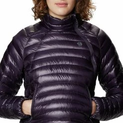 Promo 😍 Mountain Hardwear Ghost Whisperer S Jacket Women's 💯 -Mountain Hardwear Sales BLU D4 2