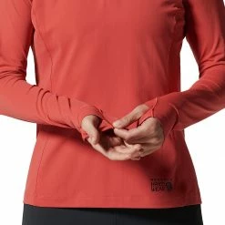 Budget ⌛ Mountain Hardwear Mountain Stretch 1/2 Zip Top Women's ⭐ -Mountain Hardwear Sales CAL D3