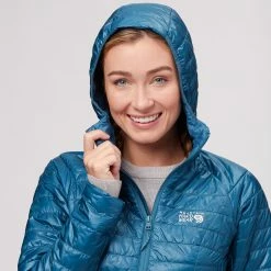 New 🧨 Mountain Hardwear Ghost Shadow Hooded Jacket Women's 🤩 -Mountain Hardwear Sales CAS D10
