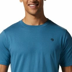 Deals 🎁 Mountain Hardwear Back Logo Short Sleeve T Shirt Men's ⌛ -Mountain Hardwear Sales CAS D2 4