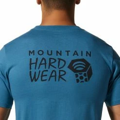 Deals 🎁 Mountain Hardwear Back Logo Short Sleeve T Shirt Men's ⌛ -Mountain Hardwear Sales CAS D3 4