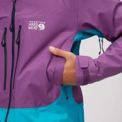 New ⭐ Mountain Hardwear Exposure 2 GTX Pro Jacket Men's 🧨 -Mountain Hardwear Sales COSPUR D13