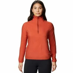 Hot Sale 🔔 Mountain Hardwear Kor Preshell Pullover Jacket Women's 😍 -Mountain Hardwear Sales DARCLA 1