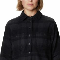 Hot Sale 👍 Mountain Hardwear Plusher Long Sleeve Shirt Women's ⭐ -Mountain Hardwear Sales DARSTO D4 7