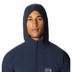 Discount ⌛ Mountain Hardwear Keele Grid Hoodie Men's 😀 -Mountain Hardwear Sales DARZIN D9
