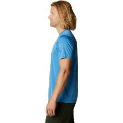 Budget 🤩 Mountain Hardwear Wicked Tech Recycled Short Sleeve T Shirt Men's ❤️ -Mountain Hardwear Sales DEELAK D1 3