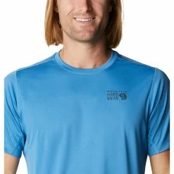 Budget 🤩 Mountain Hardwear Wicked Tech Recycled Short Sleeve T Shirt Men's ❤️ -Mountain Hardwear Sales DEELAK D2 4