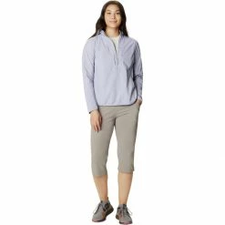 Best Sale 🧨 Mountain Hardwear Dynama/2 Capri Pant Women's ⭐ -Mountain Hardwear Sales DUN D3 2