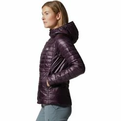 New 🧨 Mountain Hardwear Ghost Shadow Hooded Jacket Women's 🤩 -Mountain Hardwear Sales DUSPUR D2 4
