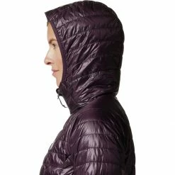 New 🧨 Mountain Hardwear Ghost Shadow Hooded Jacket Women's 🤩 -Mountain Hardwear Sales DUSPUR D4 4