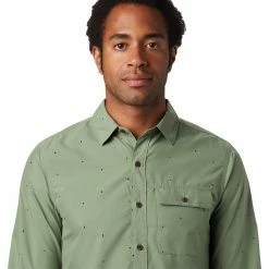 Budget 🛒 Mountain Hardwear Greenstone Long Sleeve Shirt Men's 💯 -Mountain Hardwear Sales FISCDOPR D5