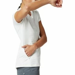 Best Pirce 👏 Mountain Hardwear Mighty Stripe Short Sleeve T Shirt Women's ❤️ -Mountain Hardwear Sales FOG D2