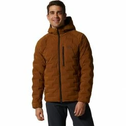New 😀 Mountain Hardwear StretchDown Hooded Jacket Men's 👍 -Mountain Hardwear Sales GOLBRO