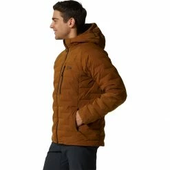 New 😀 Mountain Hardwear StretchDown Hooded Jacket Men's 👍 -Mountain Hardwear Sales GOLBRO D2