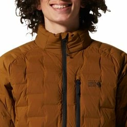 Budget 😀 Mountain Hardwear StretchDown Jacket Men's ⭐ -Mountain Hardwear Sales GOLBRO D3 1