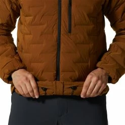 New 😀 Mountain Hardwear StretchDown Hooded Jacket Men's 👍 -Mountain Hardwear Sales GOLBRO D6