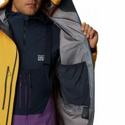 New ⭐ Mountain Hardwear Exposure 2 GTX Pro Jacket Men's 🧨 -Mountain Hardwear Sales GOLHOU D5