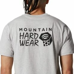 Deals 🎁 Mountain Hardwear Back Logo Short Sleeve T Shirt Men's ⌛ -Mountain Hardwear Sales HARGREHEA D4