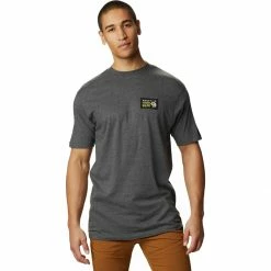 Outlet ⌛ Mountain Hardwear Classic Logo Short Sleeve T Shirt Men's 🌟 -Mountain Hardwear Sales HEABLA