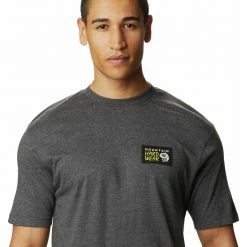 Outlet ⌛ Mountain Hardwear Classic Logo Short Sleeve T Shirt Men's 🌟 -Mountain Hardwear Sales HEABLA D1