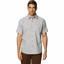 Brand new 🔥 Mountain Hardwear Big Cottonwood Short Sleeve Shirt Men's ⌛ -Mountain Hardwear Sales LIGDUN
