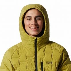 New 😀 Mountain Hardwear StretchDown Hooded Jacket Men's 👍 -Mountain Hardwear Sales MOOMOS D3
