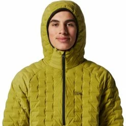 New 👍 Mountain Hardwear Stretchdown Light Pullover Jacket Men's 🤩 -Mountain Hardwear Sales MOOMOS D3 4