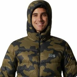 Coupon 🌟 Mountain Hardwear Mt. Eyak Down Hooded Jacket Men's 🔥 -Mountain Hardwear Sales RAWCLACAM D6