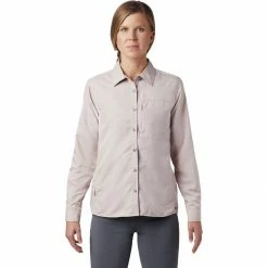Best Pirce 🔥 Mountain Hardwear Canyon Long Sleeve Shirt Women's 🛒 -Mountain Hardwear Sales SMOQUA 2