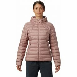 Outlet 💯 Mountain Hardwear Rhea Ridge Hooded Jacket Women's 🧨 -Mountain Hardwear Sales SMOQUA