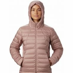 Outlet 💯 Mountain Hardwear Rhea Ridge Hooded Jacket Women's 🧨 -Mountain Hardwear Sales SMOQUA D3