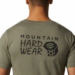 Deals 🎁 Mountain Hardwear Back Logo Short Sleeve T Shirt Men's ⌛ -Mountain Hardwear Sales STOGRE D4