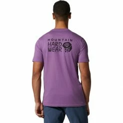 Deals 🎁 Mountain Hardwear Back Logo Short Sleeve T Shirt Men's ⌛ -Mountain Hardwear Sales VER D2 1