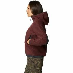 Best Sale 😍 Mountain Hardwear Southpass Fleece Hooded Jacket Women's 🧨 -Mountain Hardwear Sales WASRAI D3 9