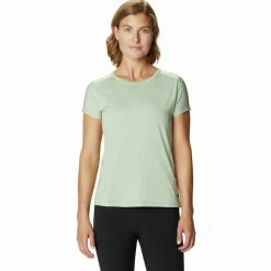 Best Pirce 👏 Mountain Hardwear Mighty Stripe Short Sleeve T Shirt Women's ❤️