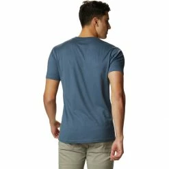 Outlet ⌛ Mountain Hardwear Classic Logo Short Sleeve T Shirt Men's 🌟 -Mountain Hardwear Sales ZIN D1 1