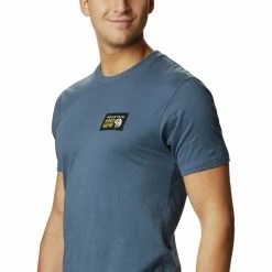 Outlet ⌛ Mountain Hardwear Classic Logo Short Sleeve T Shirt Men's 🌟 -Mountain Hardwear Sales ZIN D2 1